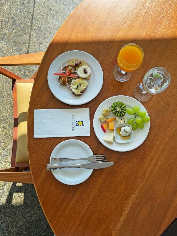 Hotel Senac Ilha Do Boi Витория Экстерьер фото A light breakfast