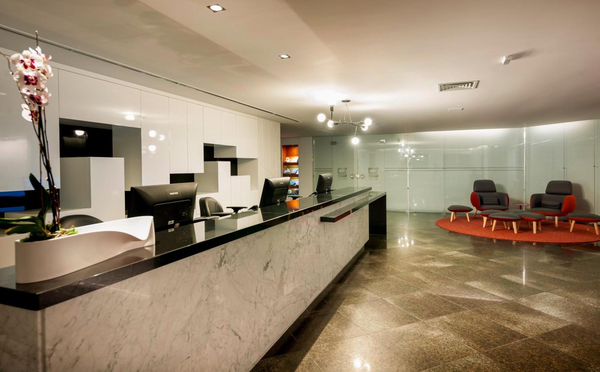Hotel Senac Ilha Do Boi Витория Экстерьер фото Reception area